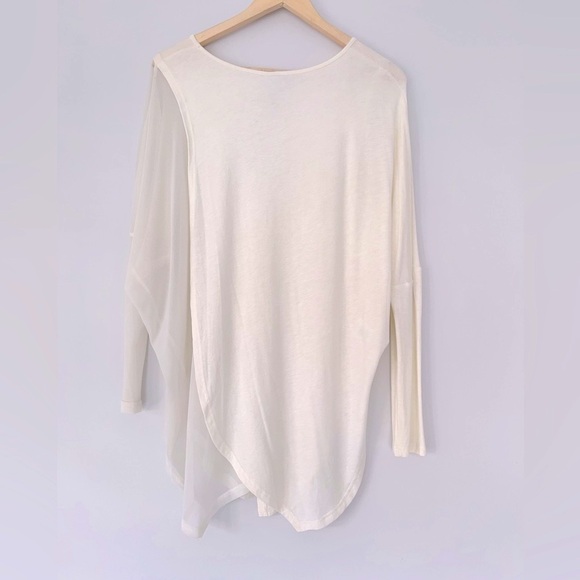 IVORY MESH TOP (WEEKEND SALE) - Picture 2 of 6